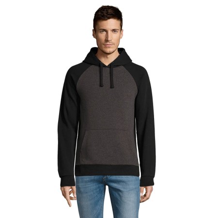 Unisex φούτερ (Seattle 02998) charcoal-μαύρο