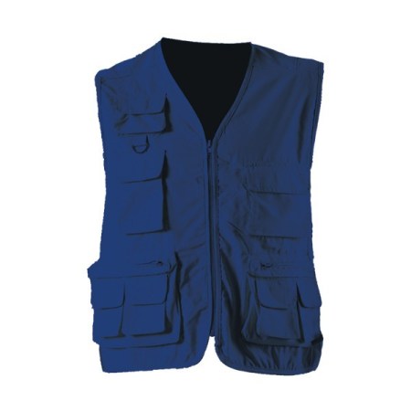 Γιλέκο ρεπόρτερ με δίχτυ Li 108 Navy blue