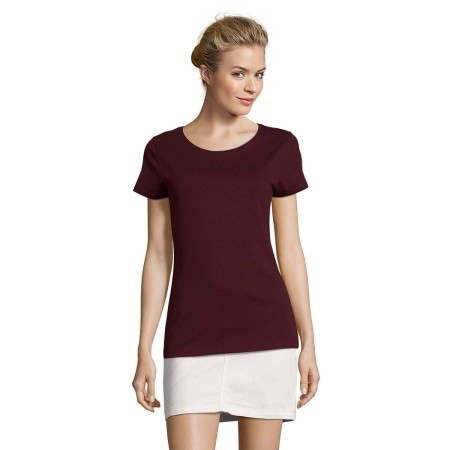 Γυναικείο T-shirt (Martin women 02856) oxblood