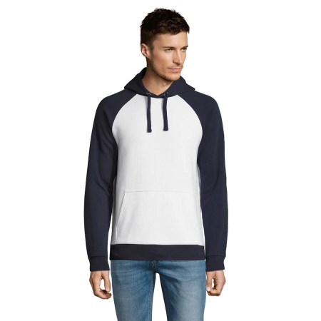 Unisex φούτερ (Seattle 02998) άσπρο-navy