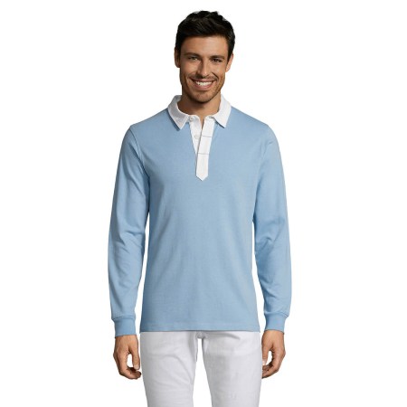 Ανδρικό πόλο (Preston 02951) γαλάζιο