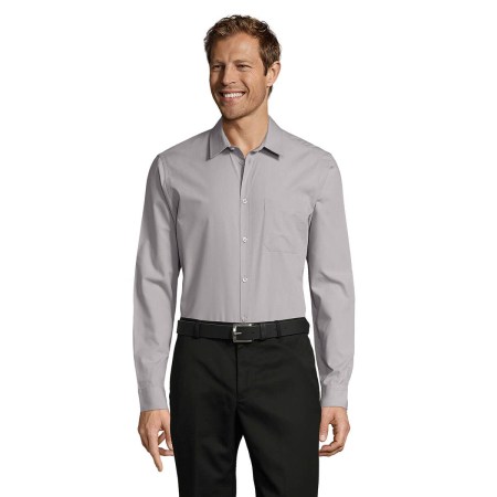 Ανδρικό πουκάμισο (Baltimore Fit 02922) γκρι