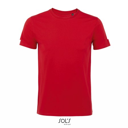 Ανδρικό κοντομάνικο μπλουζάκι (Martin men 02855) κόκκινο