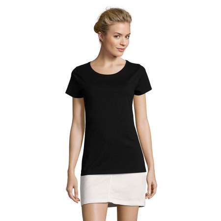 Γυναικείο T-shirt (Martin women 02856) μαύρο